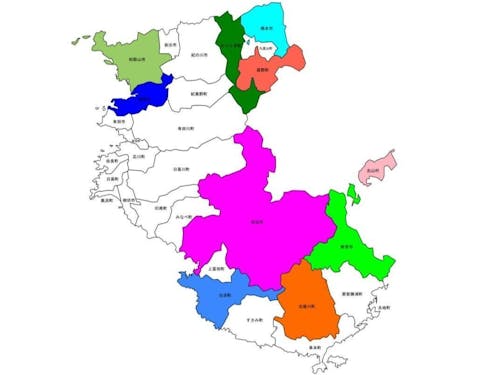 出展する自治体