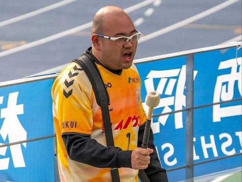 サポーター活動中の神尾さん