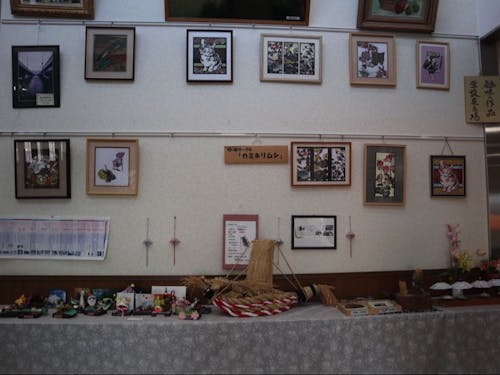 趣味作品の常設展示場