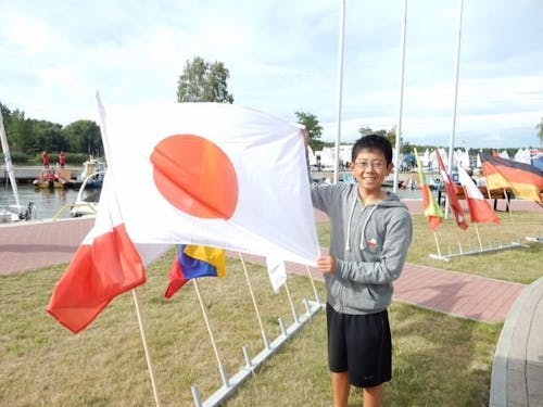 中学校1年生。初めてのヨット世界選手権大会@ポーランド