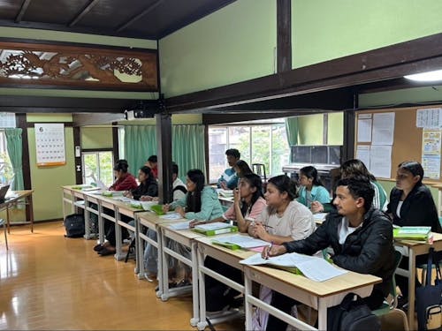 日本語授業の様子