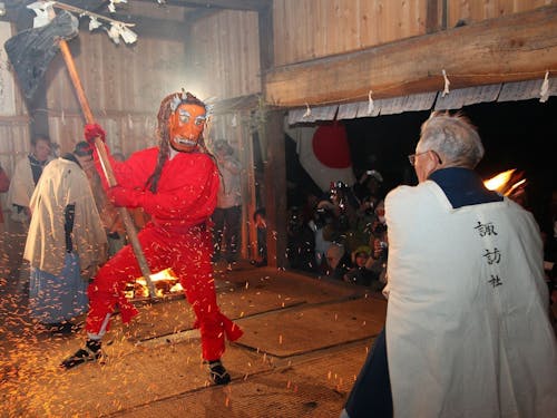 国重要無形民俗文化財「天龍村の霜月まつり」