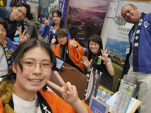 全国枠(地域みらい留学)合同学校説明会に参加したメンバーの様子