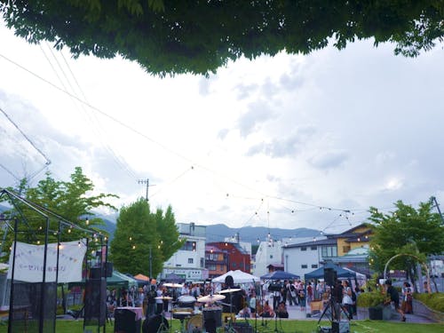 週末は市内の様々なところでイベントが開催されています