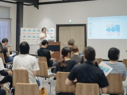 愛荘町で開催のMeets中山道の様子