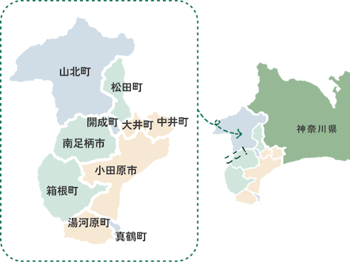 西湘足柄エリアとは?