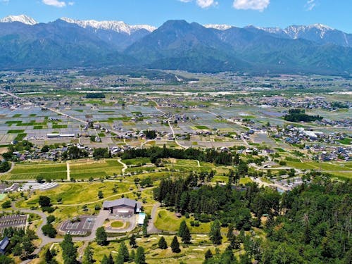池田町からの景色