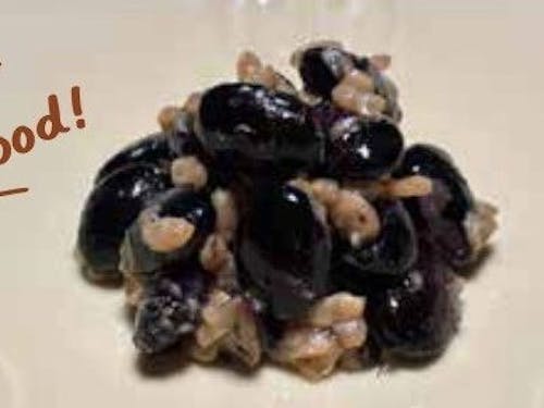 セミナーで紹介する郷土料理「しょうゆ豆」