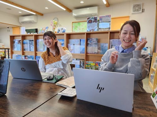 ほんわか和やかな雰囲気の職場環境