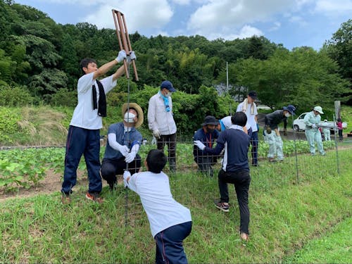 関係人口を巻き込んだ獣がい対策を実施しています
