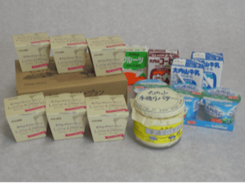 【視聴者プレゼント】大紀町の乳製品詰め合わせ(写真はイメージです)