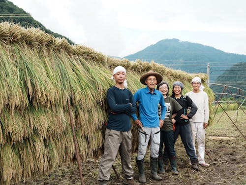 農薬を使わずはざかけてみました