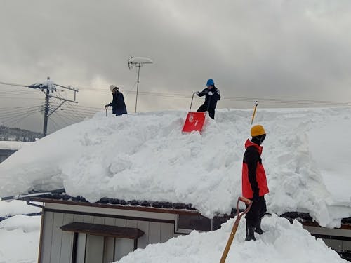はじめての雪下ろし