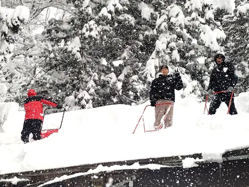 はじめての雪下ろし