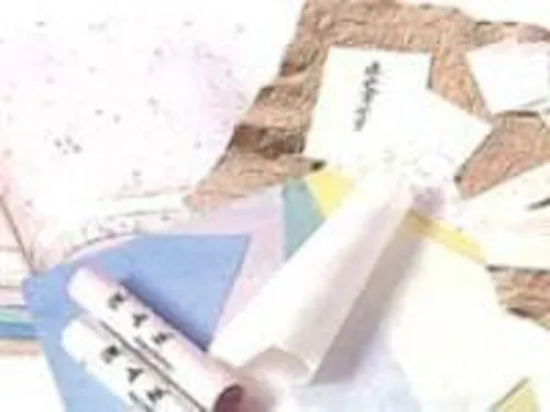 深山和紙を使用した作品