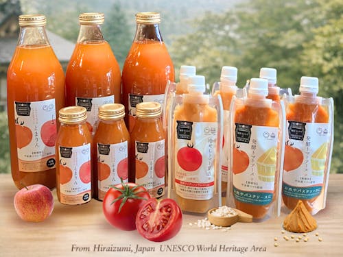 2025平泉町の特産品開発・とまりん・発酵トマトソース・トマト甘酒