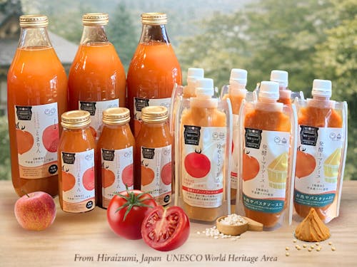 2025平泉町の特産品開発・とまりん・発酵トマトソース・トマト甘酒