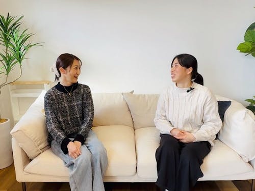 インタビューを受けるお二人