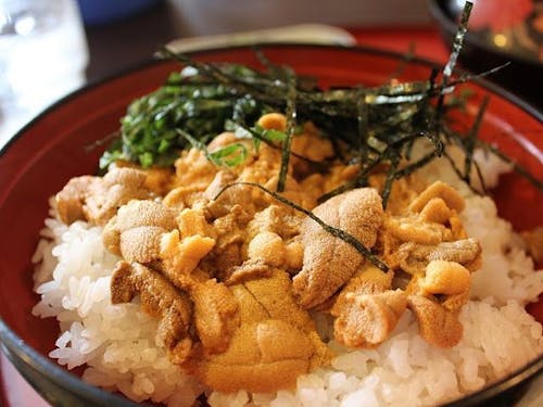 日本海に面しているので海の幸も美味しい