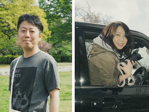 ローカルエディターの上田晃司と三枝英恵です。2人で萩の隠れた魅力を発信しています