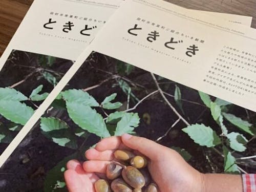 町の歴史やイベント案内まで、読めば常葉町に愛着が湧くおしゃれなローカル新聞