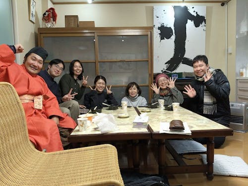 休日は自分時間と言いつつ、時にはこうして安心できる高岡移住仲間と過ごします