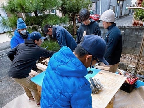 地域のみんなでDIYスクール