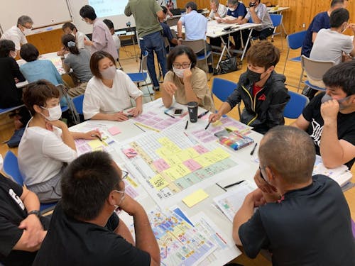 ちくせんによるワークショップの様子