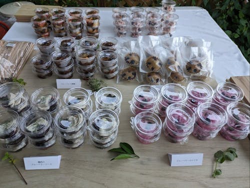 セミナーで用意した試食