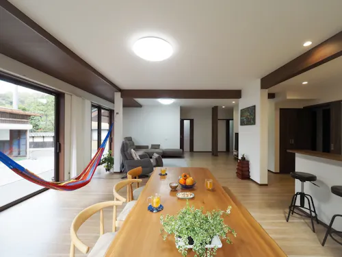 改修後のリビング