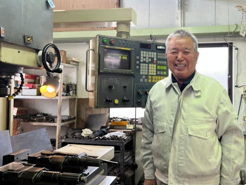 素敵な笑顔で語ってくださった宮地さん