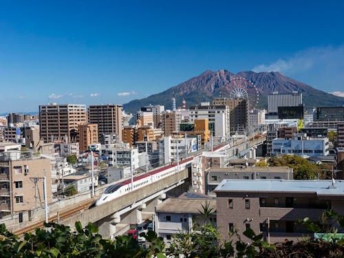 ゲストの暮らす鹿児島市の風景
