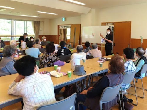 社協では地域福祉活動として文化講座や体操教室、お茶会などのイベントを企画している