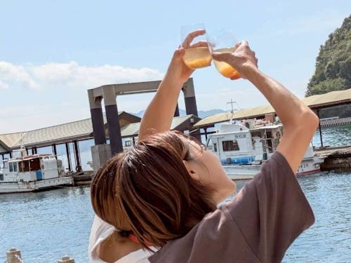 本音で語り合い、明日への英気を養う特等席。仕事も人生も、ここから熱く語り合います