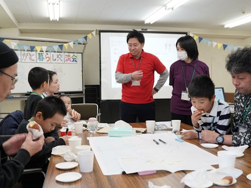 ▲第2部は「スイーツタイム&ワークショップ」