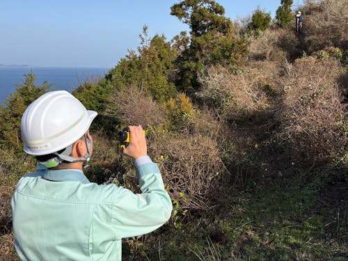 測量の様子