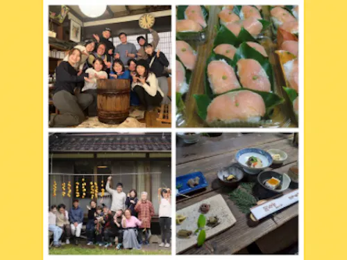 地域の人々と触れ合い、暮らしを共にする。智頭の手仕事体験。