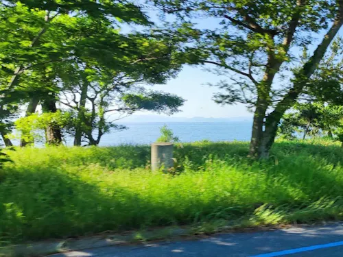 昼のさざなみ街道