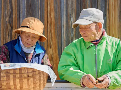 高齢でも元気な方ばかりですが、手伝い必要な農家さんのお仕事も手伝っていただきたい