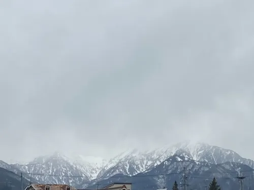 北アルプスの景観