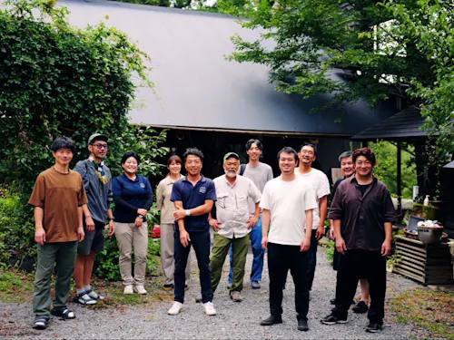 プロジェクトに関わるメンバー。椎葉村観光協会、地域のプレイヤー、さとゆめが連携