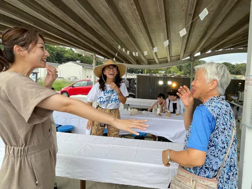 地元の方との交流