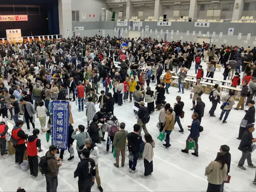 四国酒まつり 試飲会場の様子