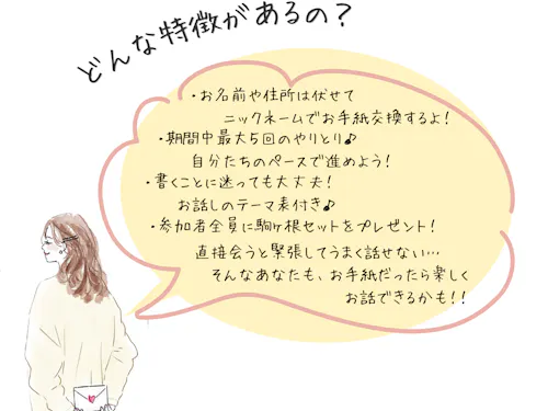 こまむすびぶんつうの特徴