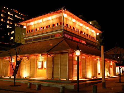 明治時代の共同浴場を再現した古総湯【山代温泉】