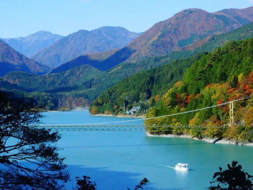 井川大橋と上河内