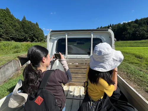  自然に触れ、非日常感を味わえます