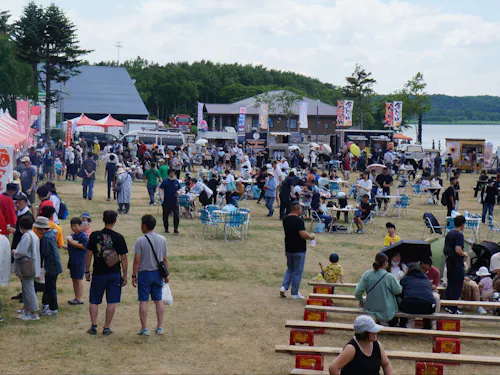 地域のお祭り「クッチャロ湖湖水まつり」