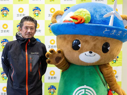 協力隊新メンバーの河原田隊員