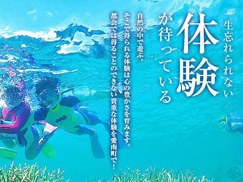 大自然の魅力を 思いっきり体験する